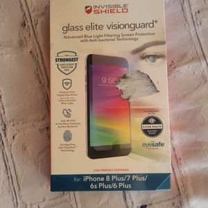 Invisible shield glass protector iphone 8-7-6 plus